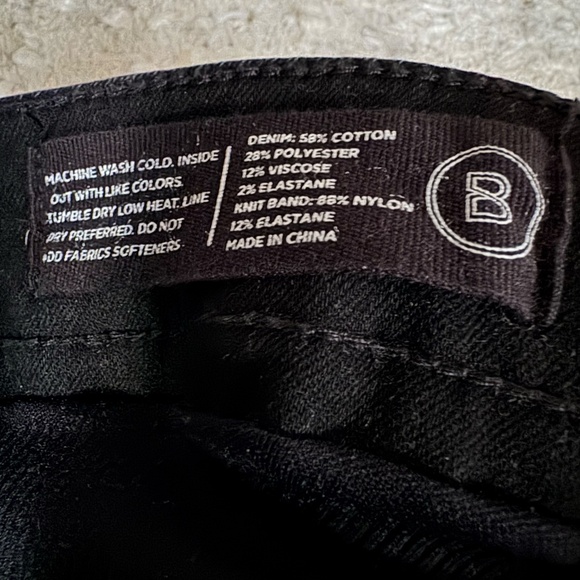 BLANQI Maternity Belly Support Skinny Jeans Black Sz. 14 Sculpting Stretch Denim - Picture 6 of 9